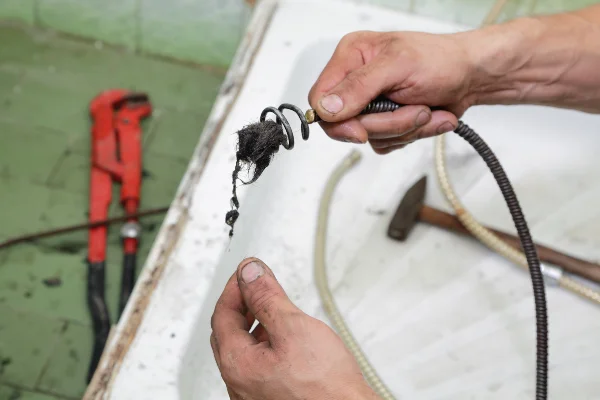 a male plumber fixing a water heater from Plumbing Lake Travis in Austin, TX Plumber near me a male plumber fixing a water heater from Plumbing Lake Travis in Austin, TX Plumber near me