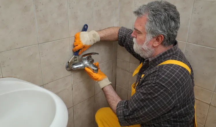 a male plumber technician smiling at the camera from Plumbing Lake Travis in Austin, TX - Sewer Line Repair
